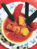 Peas Paneer in khuskhus cashews