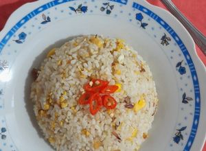 Foto resep Nasi Goreng Kampung Sensasi Moringa (Daun Kelor) Superfood