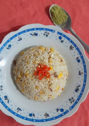 Foto resep Nasi Goreng Kampung Sensasi Moringa (Daun Kelor) Superfood