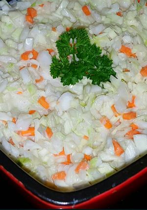 A picture of Mike's EZ Copy Cat KFC Cole Slaw.