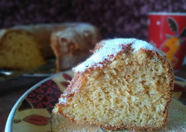 Bolo de fubá fofinho