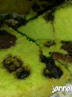 Foto resep Bolu Pandan Cokelat (simpel, hemat, enak😍)