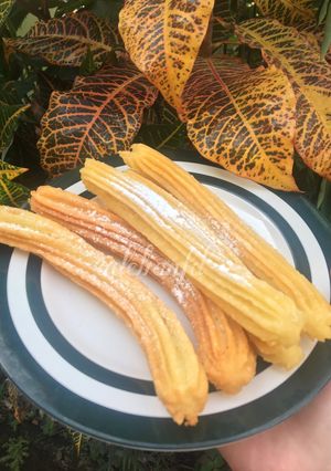 Foto resep Churros (Takaran sendok)