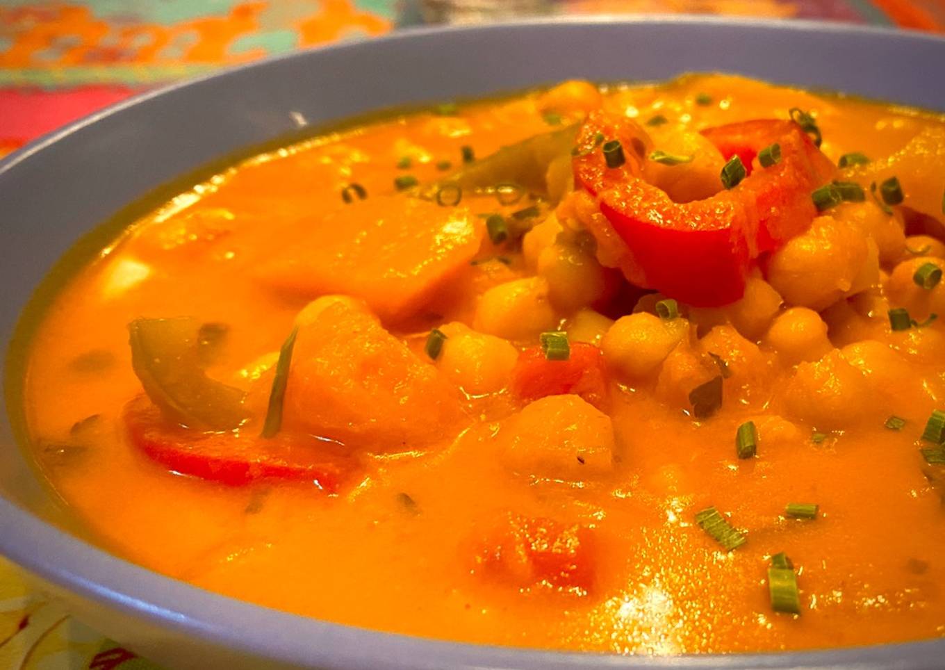 Curry Cremoso de Calabaza (Instant Pot)