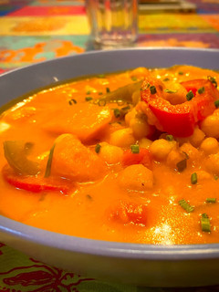 Una foto de Curry Cremoso de Calabaza (Instant Pot)
