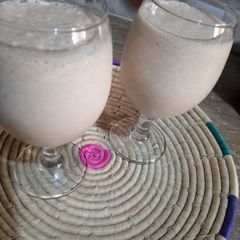 Chikoo shake A picture of Chikoo shake.