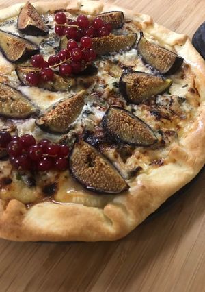 Une photo de Tarte figue gorgonzola