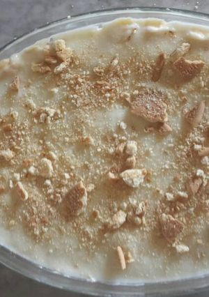 صورة لوصفة موزية (حلى طبقات الموز والكريما)