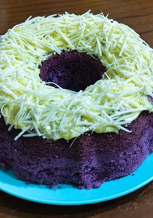 Foto resep Bolu kukus ubi ungu