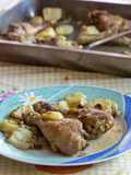 Jamoncitos de pollo en bolsa de asar
