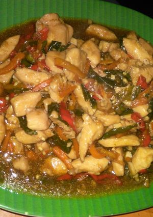 Foto resep Ayam saus teriyaki saori