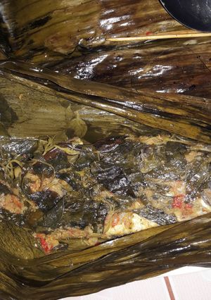 Foto resep Pepes ikan mas