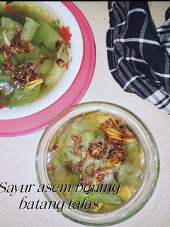 Foto resep Sayur asem bening batang talas