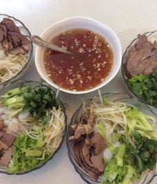 bánh ướt lòng gà