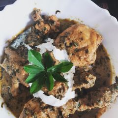 A picture of মেথি মালাই মুর্গ.