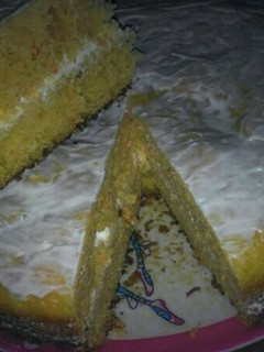 Una foto de Carrot Cake o Pastel de Zanahoria 🍰