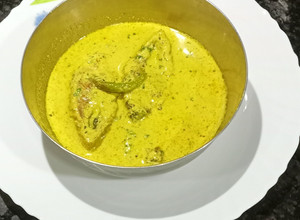 A picture of Sorshe Ilish.