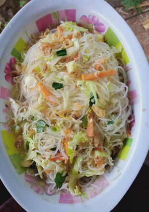 Foto resep 1. Oseng bihun kol wortel sederhana