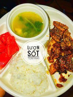 Hình của món Lươn sốt TERIYAKI.