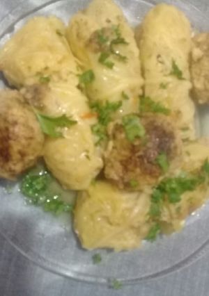 Une photo de Chou farci (dolma cromb)