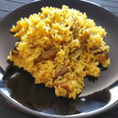 Arroz al curry con Lékué Receta de Veronica- Cookpad