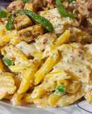 Creamy With Sauce Pasta