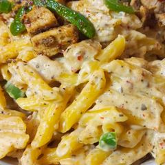 Creamy With Sauce Pasta A picture of Creamy With Sauce Pasta.