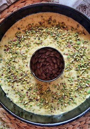 Foto di Ciambella vaniglia e pistacchio