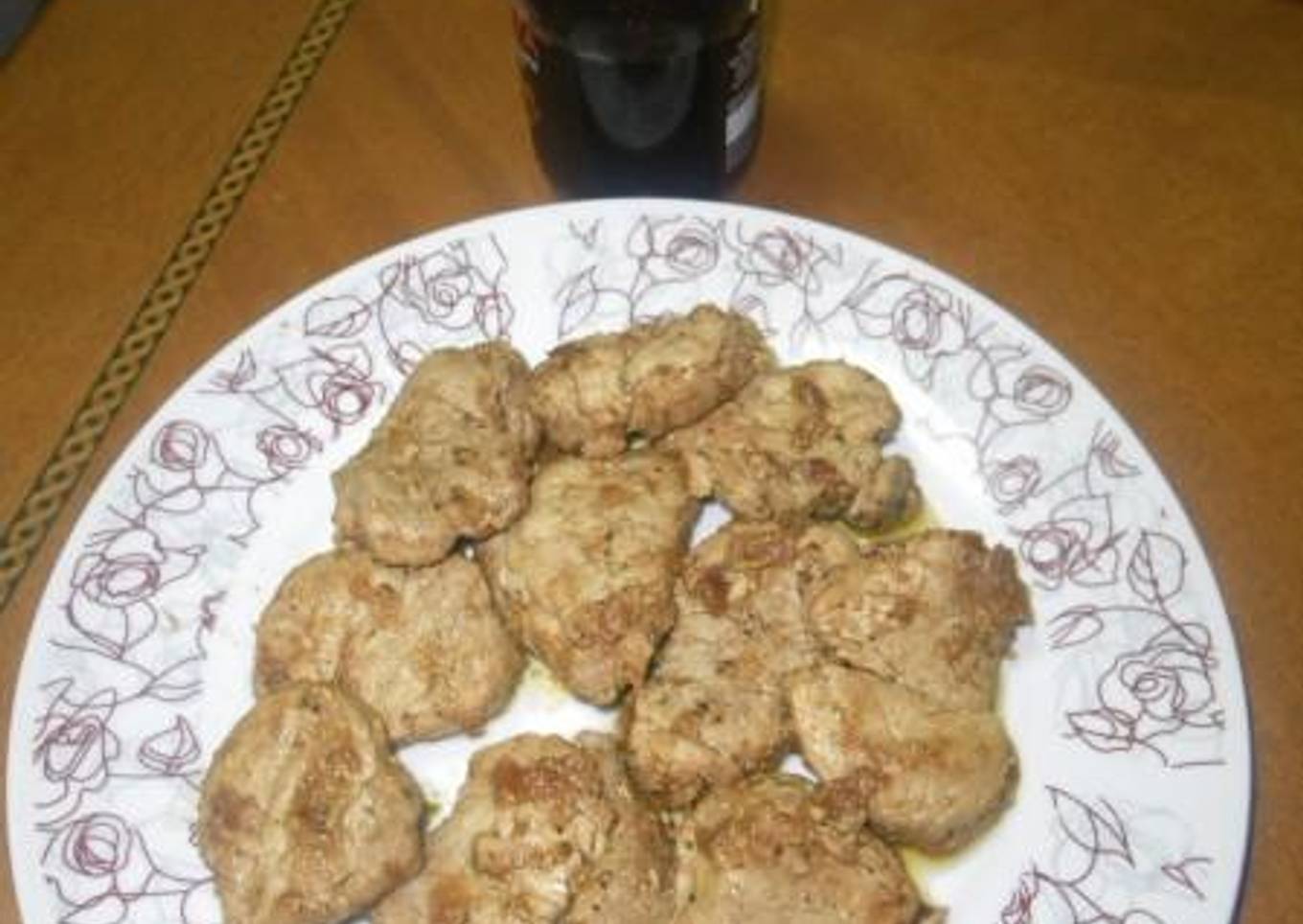 Pork tenderloin in muscat wine from Samos