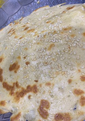 صورة لوصفة خبز بالطحينية