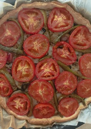 Une photo de Tarte ratatouille
