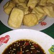 Tahu goreng sambel petis simple