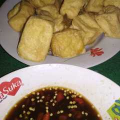 รูปของ Tahu goreng sambel petis simple