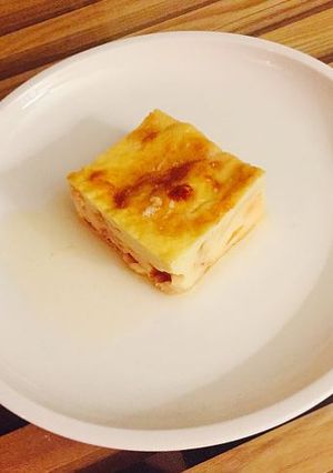 Una foto de Leche asada sin azúcar