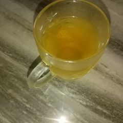 A picture of Lemon green tea.
