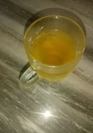 A picture of Lemon green tea.