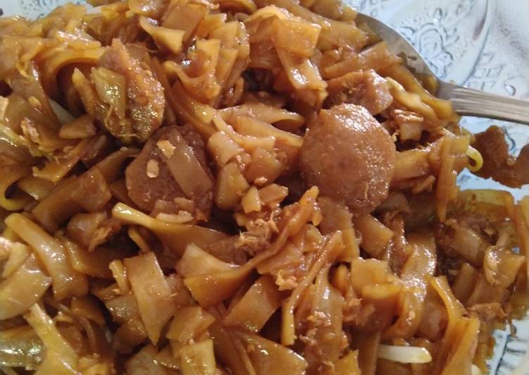 Resep Mie tiaw goreng sederhana yang Sempurna