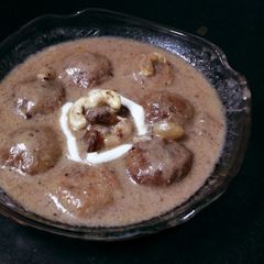 A picture of Fish kofta curry.