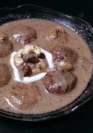 A picture of Fish kofta curry.