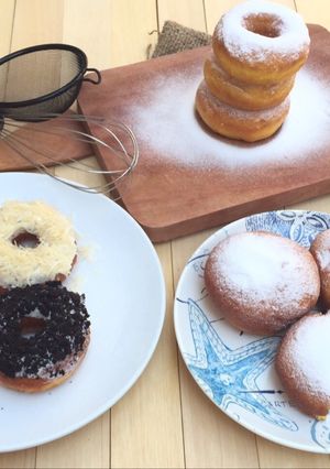 Foto resep Donat kabocha (pumpkin donut)