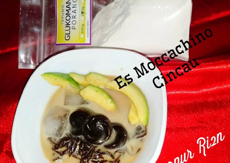 Bagaimana Membuat Es Moccachino Cincau Keto, Lezat