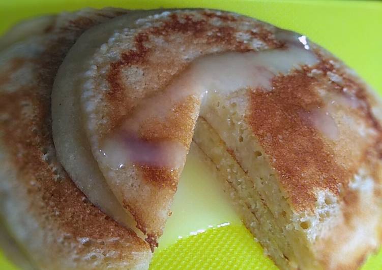 Banana fluffy pancake