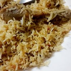 A picture of Chicken polau.