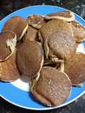 Mini panqueques de banana y canela