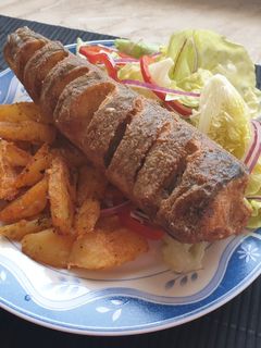 Sült hekk recept fotója