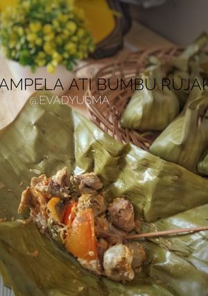 Foto resep Ampela ati bumbu rujak