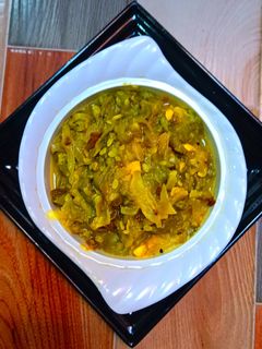 तुरई प्याज़ की सब्जी रेसिपी मुख्य फोटो