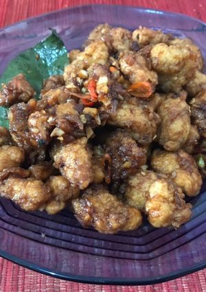 Foto resep Ayam crispy saos lemon