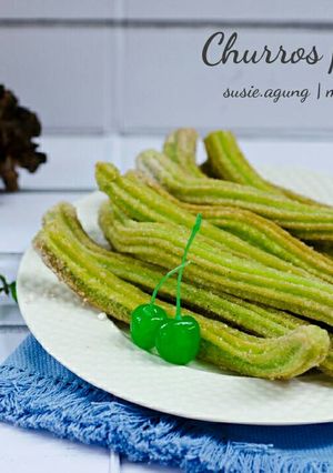 Foto resep Churros pandan