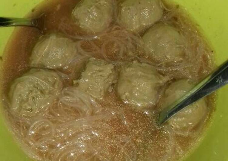 Cara Gampang Membuat Bakso simple😆, Enak